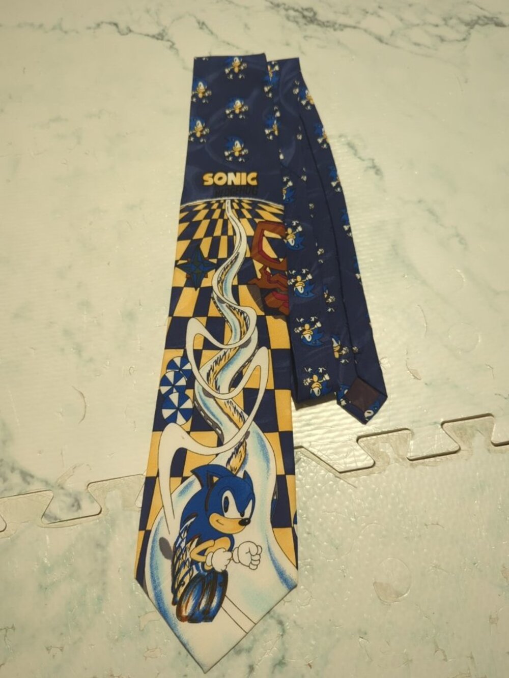 Sega Sonic the Hedgehog 1994 Necktie, Vintage, Collectible, Great Condition